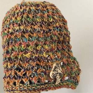 HANDCRAFTED HEMP BEANIE🍄